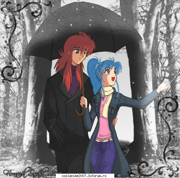 yyh-yu hakusho una kurama botan